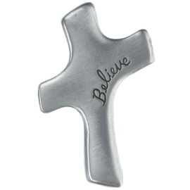 CA Gift PC109 Believe Palm Cross Frame, 2-7/8" x 1-7/8"