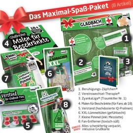 Soothing suppositories for Gladbach fans -Liquorice suppositories for Gladbach fans, to help handle defeats, opponents and fear of failure, crazy men gift sets, xxl
