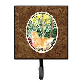 Caroline's Treasures SS8886SH4 Golden Retriever Leash Holder or Key Hook, 7Hx4.25W, Multicolor