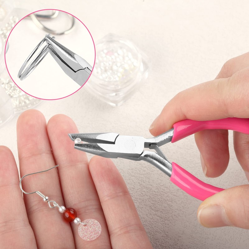 SPEEDWOX Split Ring Pliers 3 Inches Jump Ring Opener Ring