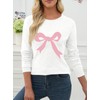 EVALESS Fall White Sweaters for Women 2025 Trendy Lightweight Wool