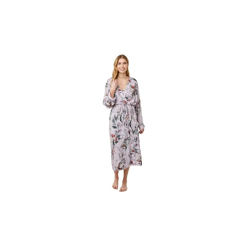 CCDK Women's Noa Kimono Bathrobe, Iris