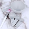 Facial Mask Mixing Bowl and Brush Set Set 9ea