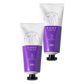 Ten Zero Foot Cream Foot Care Foot Conditioning Foot Care Moisturizing Foot Cream Lavender 100g 2pcs / 텐제로 발크림 발케어 발컨디셔닝 풋케어 모이스처라이징 풋 크림 라벤더 100g 2개