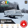 KNOX 3rd Gen Pop up Folding Camper RV Cover, Anti-Tear