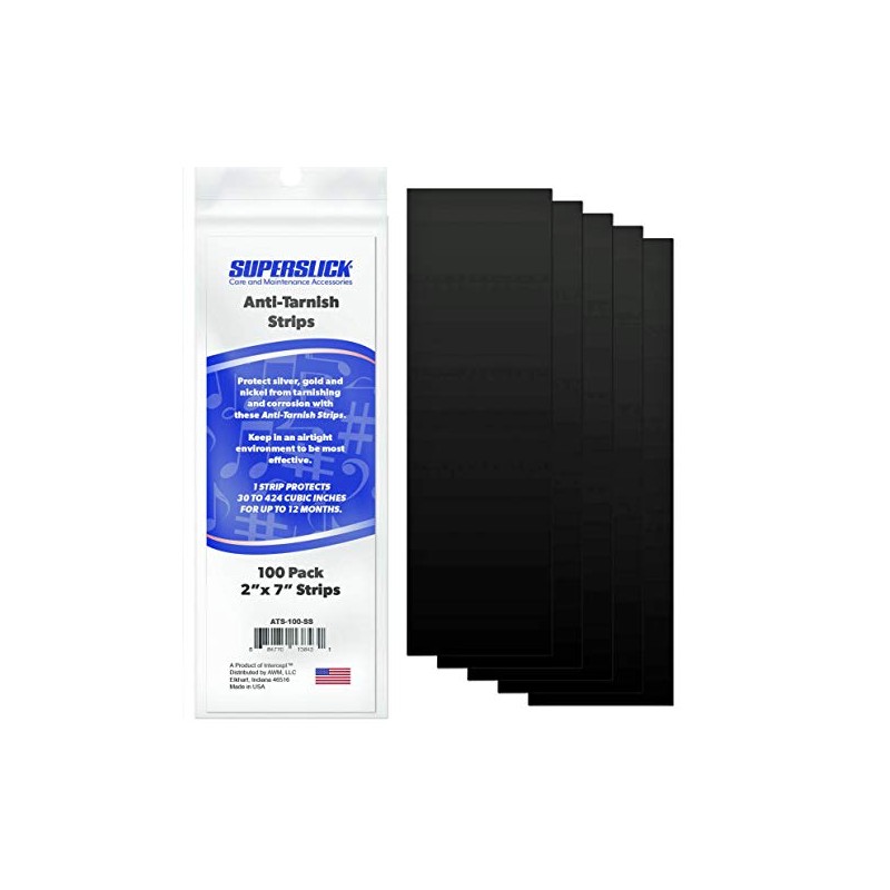 SuperSlick Anti-Tarnish Strips-5 Pack,2x7 Strips (ATS-5-SS)