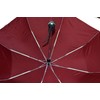 BuyElegant Burgundy Fully Automatic Open and Close Travel Umbrella, 3