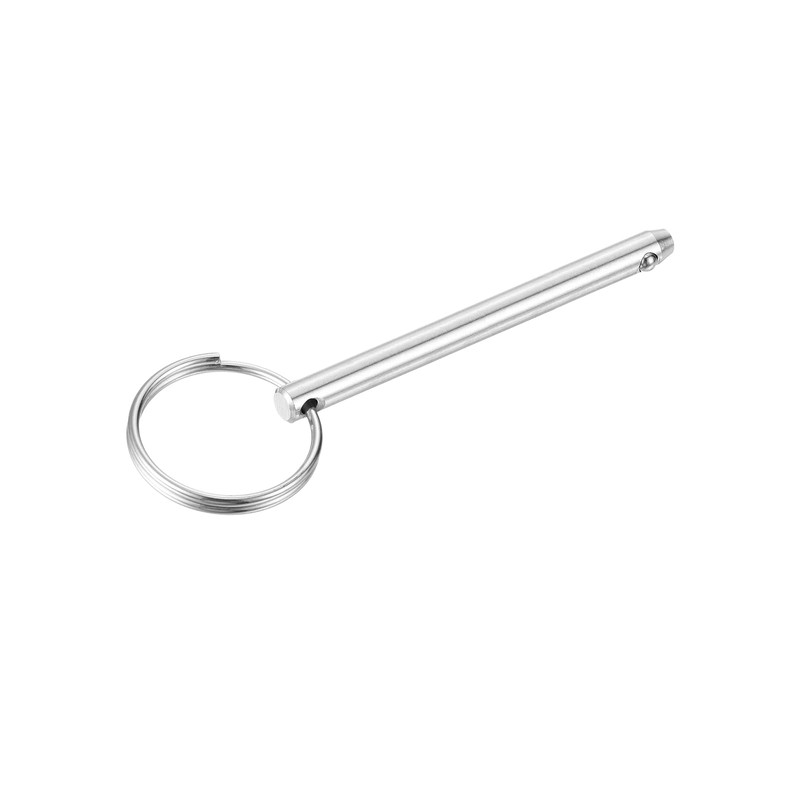 sourcing map 4Pcs 6mmx60mm Quick Release Pins, 316 Stainless Steel