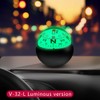 KanPas Dashboard Compass Ball with Double Dials for Cars Boats