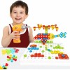 ADH Hot selling# Educational DIY assembling toolbox nut building block