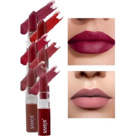 Set De 6 Lapices Labiales Efecto Matte Tonalidad Vibrante                                                                                             