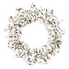 Select Artificials Nature Inspired Artificial Spring Wreath, White 22-Inch