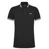 BOSS Men's Paddy Organic Cotton Polo Shirt with Contrasting Logo
