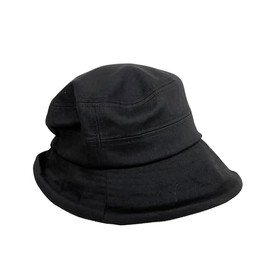 Moon Bat 26-170-65452 Women's Hat, UV Protection, Washable, Striped, Black