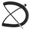 Radio Microphone Cable Replacement Female Hand Mic Cord with Prewired