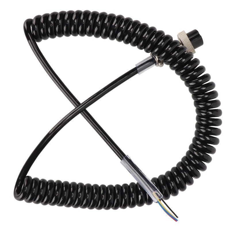 Radio Microphone Cable Replacement Female Hand Mic Cord with Prewired