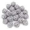 HERCHR 20Pcs Wicker Rattan Balls,Decorative Rattan Balls,Decorative Orbs Natural Spheres