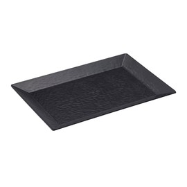 Taiwa UL-3021-BKM Japanese Style Serving Plate, 11.8 inches (30 cm), Black Platter, Buffet