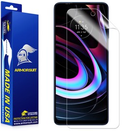 [2 Pack] ArmorSuit MilitaryShield Screen Protector Designed for Motorola Moto Edge 6.8" (2021) Max Coverage HD Clear Film - Made in USA