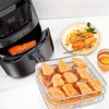 AKOLAFE 3 Pack Air Fryer Rack Square for Ninja, 8