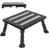 Oversized RV Step Stool 1000 lbs Capacity, Foldable Adjustable 3-Platform
