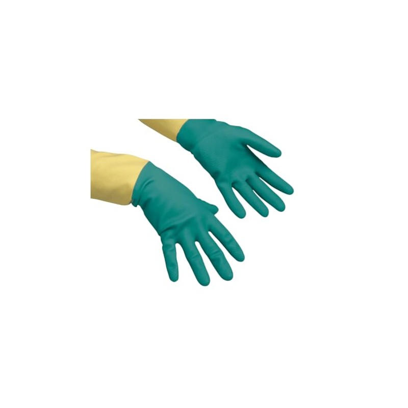 Vileda Heavyweight Gloves Natural Latex / Neoprene Size XL