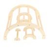 Chick Perch Paw Grinding Stable Structure Arch Shape Wooden Chicken