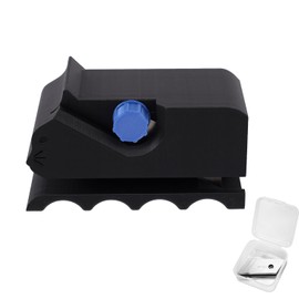 Cutter for Cat Scratchers with 10pcs Replacement Blades, 3D Printed Kitten Shaped Manual Cat Scratchers Cardboard Strip Cutting Tool for Pet Lover (Black)