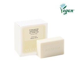 Atation Mildly Acidic Motherwort All-in-One Bar Moisturizing Care, 90g, 1 Piece / 어테이션 약산성 익모초 올인원 바 보습케어, 90g, 1개입