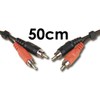 kenable Twin RCA Phono Plugs to Twin Phono Plugs Stereo