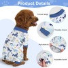Bienbee Dog Pajamas, 4 Pack Cute Soft Dog Puppy Clothes
