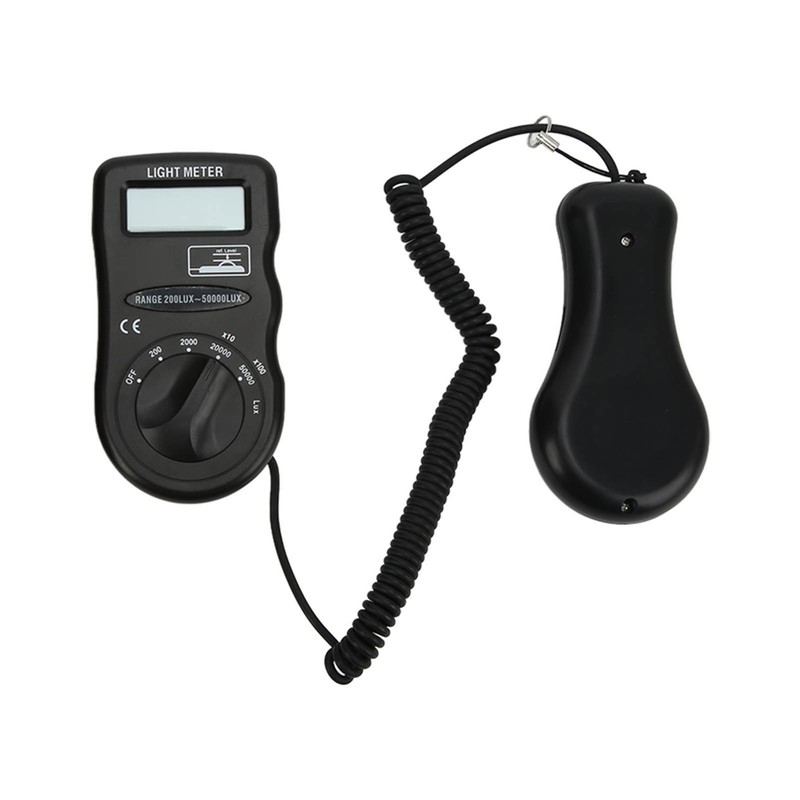 DT‑1300 Light Meter Digital Illuminance Meter with LCD Screen Portable