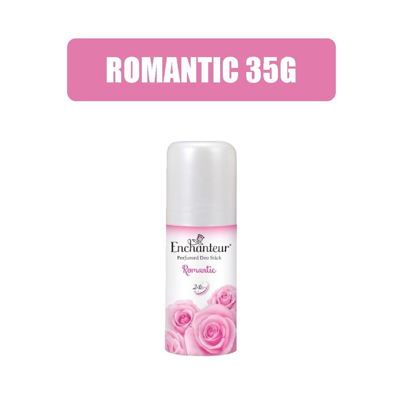ENCHANTEUR Perfumed Deo Stick 35g Charming Romantic Alluring Stunning