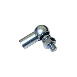 Bansbach Easylift 539 A3 M10 Elbow Joint Endfitting, Steel, Right Hand Thread