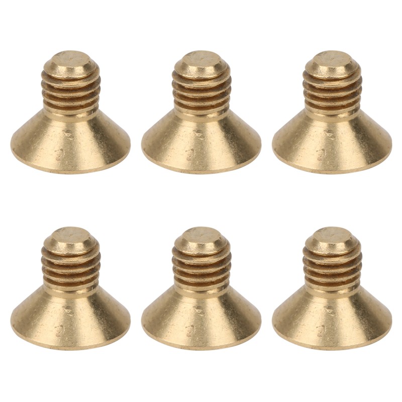 50Pcs Countersunk Hex Socket Screws Pure Copper Flat Head Hardware