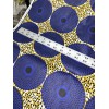 Navy, gold & black Ankara
