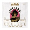 La Bella 15 Soprano Black Nylon Ukulele Guitar String 28-28