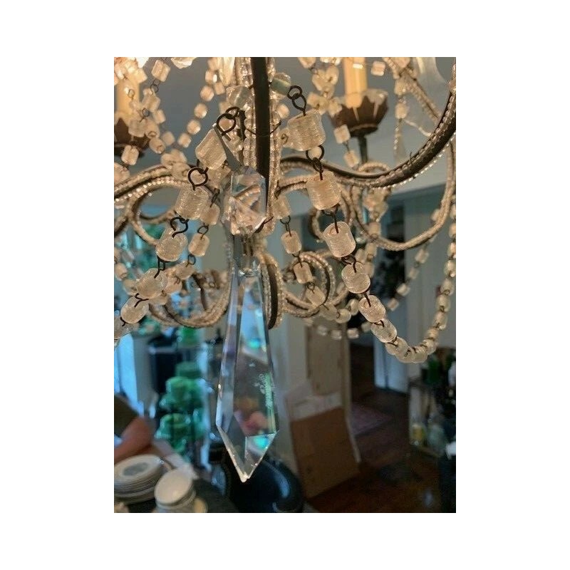 Waterford NEW SIGNED WATERFORD CRYSTAL AVOCA CHANDELIER PRISM DROP REPLACEMENT