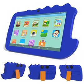 Kids Tablet, Toddler Tablet, 7" Tableta for Boys Girls, 32GB Android 11 Tablet, WiFi Dual Camera Safety Eye Protection Screen, Parental Control APP, Latest Model Kid Tablets (2022 Release Blue).