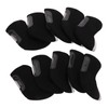 10 PCS Golf Iron Head Covers Golf Club Head Protective