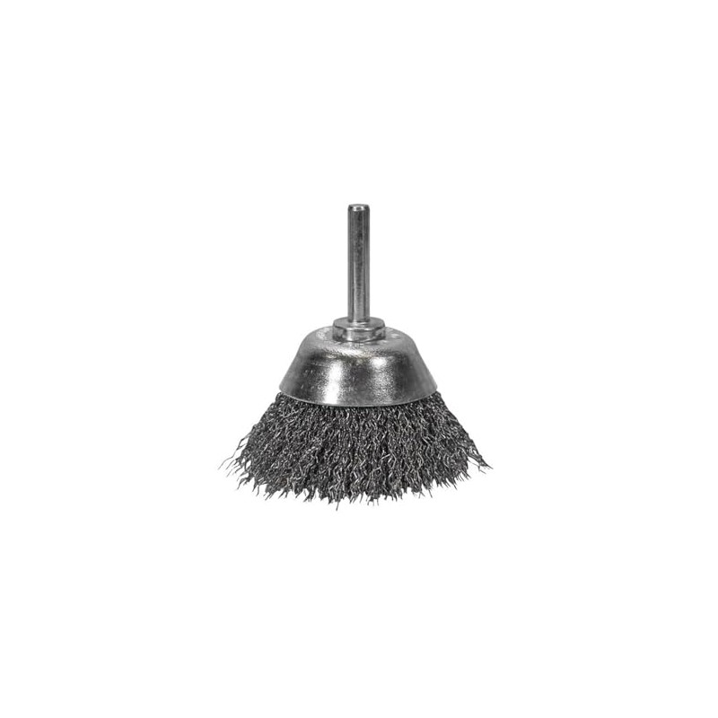 Faithfull WBS75 75 x 6mm Wire Cup Brush with 0.30mm