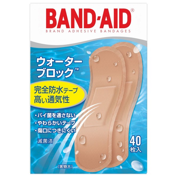 BAND-AID First Aid Bandage, Water Block