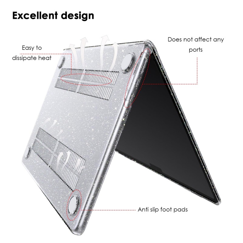 eleger Case Compatible with MacBook Air 13 inch M4 A3240