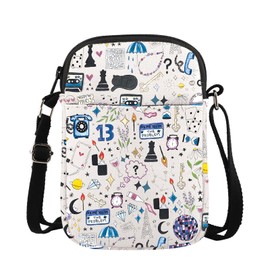 TOBGBE Singer's Version Inspired Handbag Bag Gift For Fan Singer Album Lyric Idea Merch Singer Fan Crossbody Bag (MID Star CB CA)