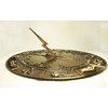 Brass Constellations Sundial - 12" inches Wide