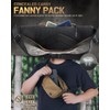 RXW Tactical Concealed Carry Fanny Pack, CCW Fanny Pack, Waist
