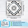 Tile Stickers Wall Decor Bathroom Kitchen Wall Sticker Waterproof PVC