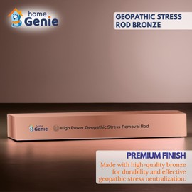 Home Genie High Power Geopathic Stress Removal Rod | Energy Balancing Tool for Home and Office