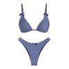seamoly Women's Two Piece Bathing Suit Bow Tie Back Bikini