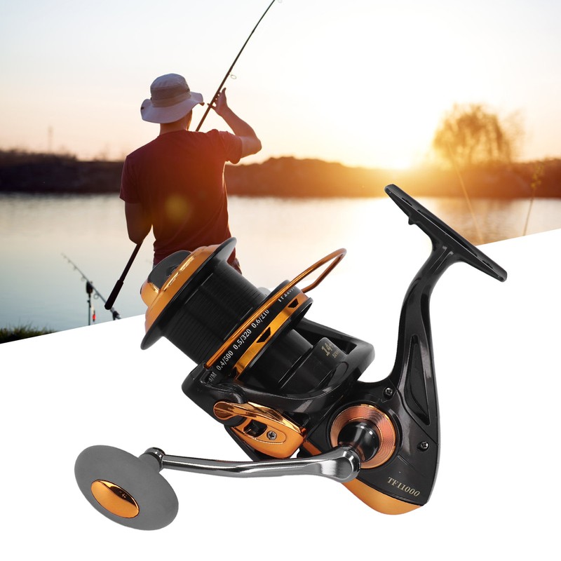 Spinning Fishing Reel Large Capacity Gapless Structure Spinning Reel for